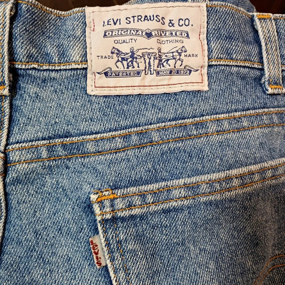 Levi's 505 Jeans Mens 34x29 Blue Vintage 80s Made in USA Heritage Straight Leg
